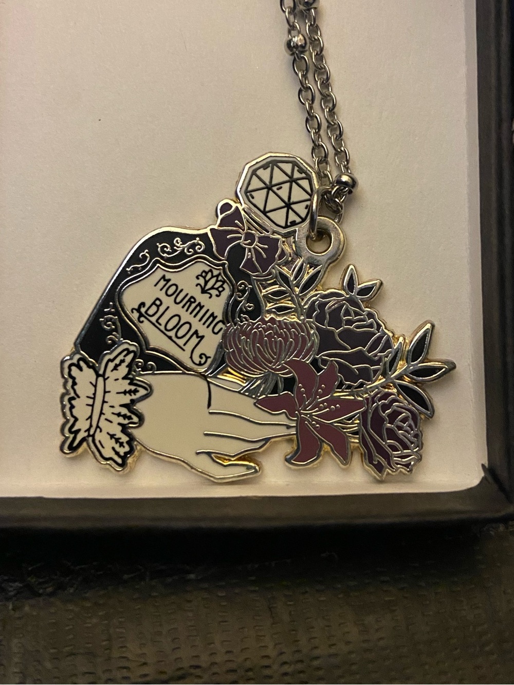 Seance Perfumes Mourning Bloom Necklace w/box